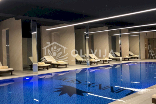 Студия с видом на море в новом комплексе, Бечичи, Черногория