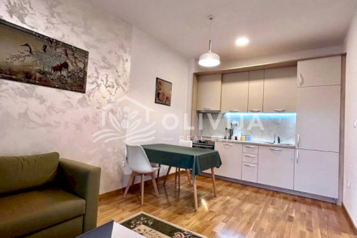 Светлая квартира с панорамным видом на море в Бечичи