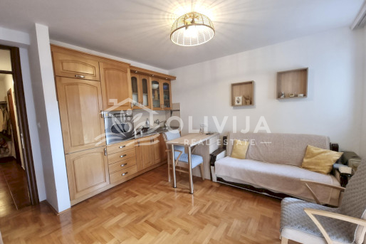 1-комнатная квартира с террасой и видом на горы в Бечичи